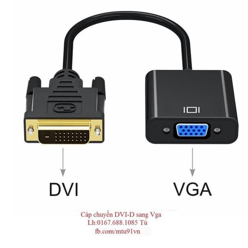 Cáp chuyển đổi DVI-D 24+1 sang VGA Female ARIGATO Đảm Bảo Chất Lượng.CCDC