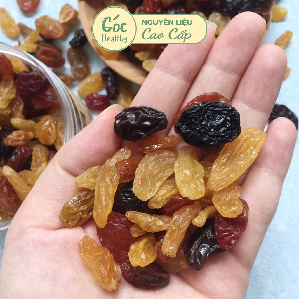 Nho đen chile sấy khố Góc Healthy, bổ sung vitamin ăn kiêng giảm cân