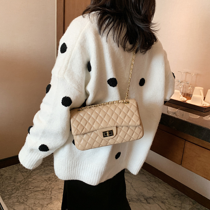 Túi Xách JASMIN NOIR Họa Tiết Kẻ Ô Thanh Lịch Sang Trọng