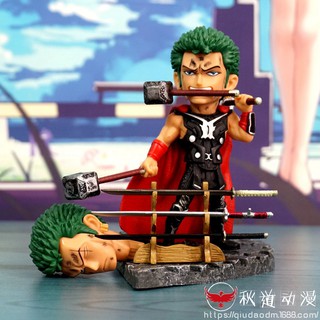 Mô Hình Nhân Vật Zoro kết hợp siêu anh hùng Thor- OnePiece Avengers