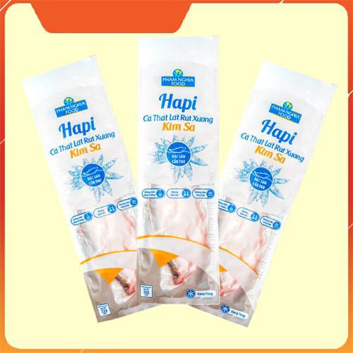Cá Thát Lát Rút Xương Kim Sa HAPI - Cá thác lác rút xương nhân trứng muối - PHAM NGHIA FOOD