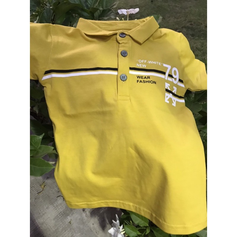 Áo bé trai cổ trụ 79