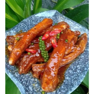 SƯỜN QUE ƯỚP SẴN. 500G(GIAO HỎA TỐC)