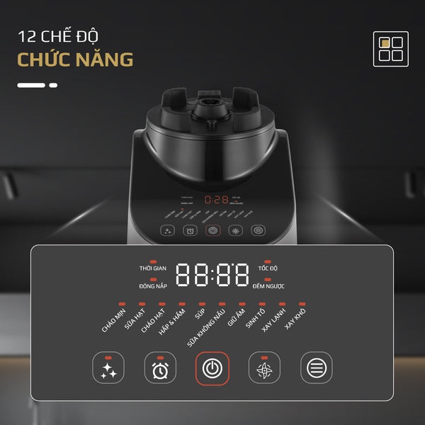 Máy Làm Sữa Hạt OLIVO CB20 - Thương hiệu Mỹ - Bảo Hành Chính Hãng 24 Tháng