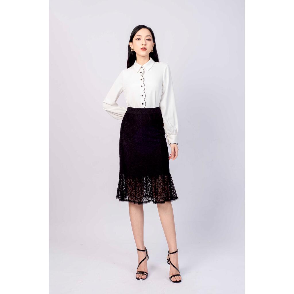 Áo sơ mi cổ đức, tay dài MMOutfit M-AO060421168