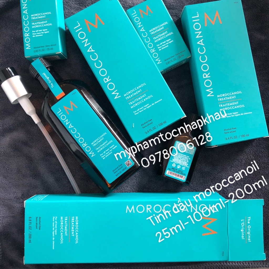 Tinh dầu dưỡng tóc cao cấp Moroccanoil Treatment Original  25ml - 100ml - 125ml - 200ml