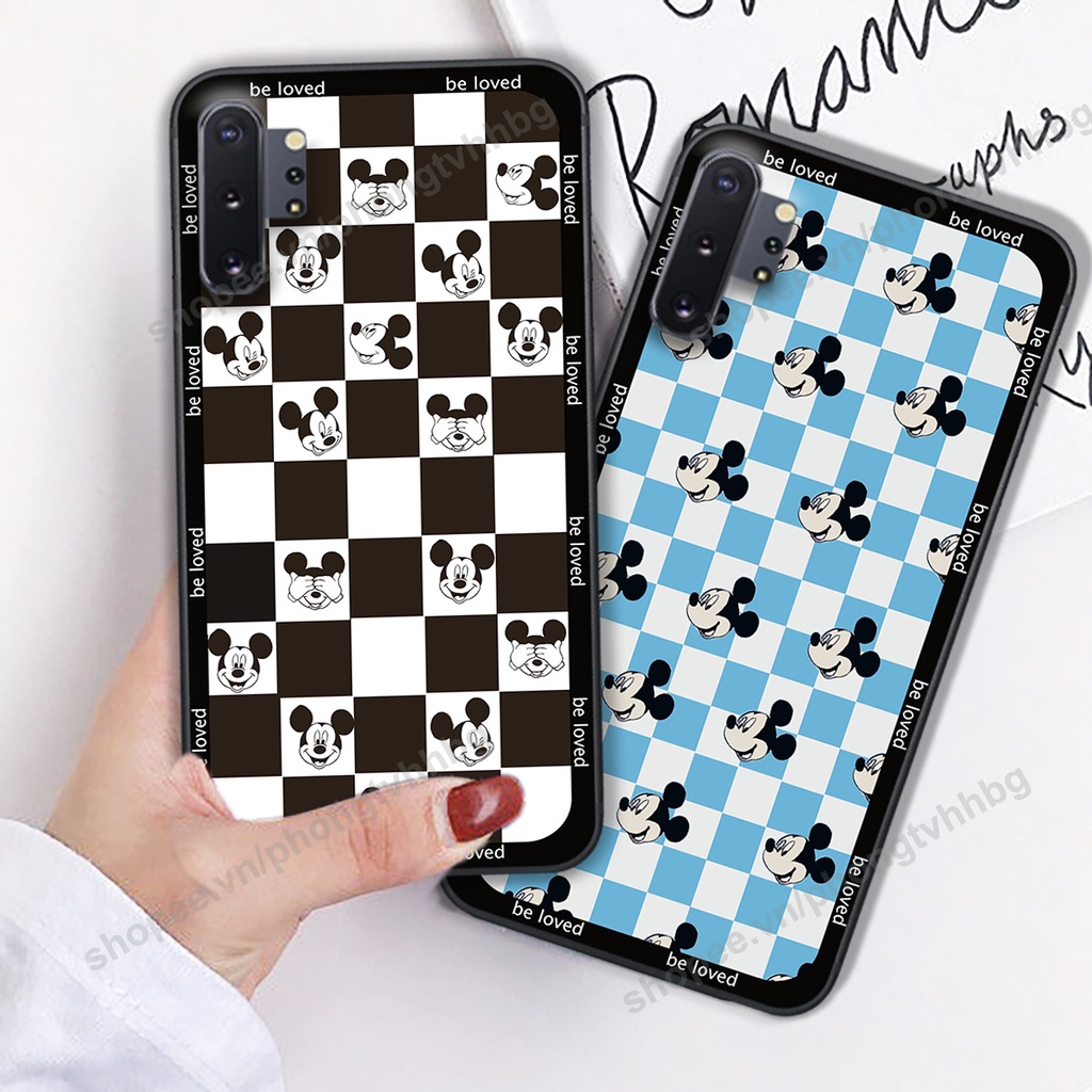 Ốp lưng Samsung Note 10 / Note 10 Plus / Note 10+ in mẫu trái tim caro, chuột mikey thể thao cực đẹp cute ĐẸP