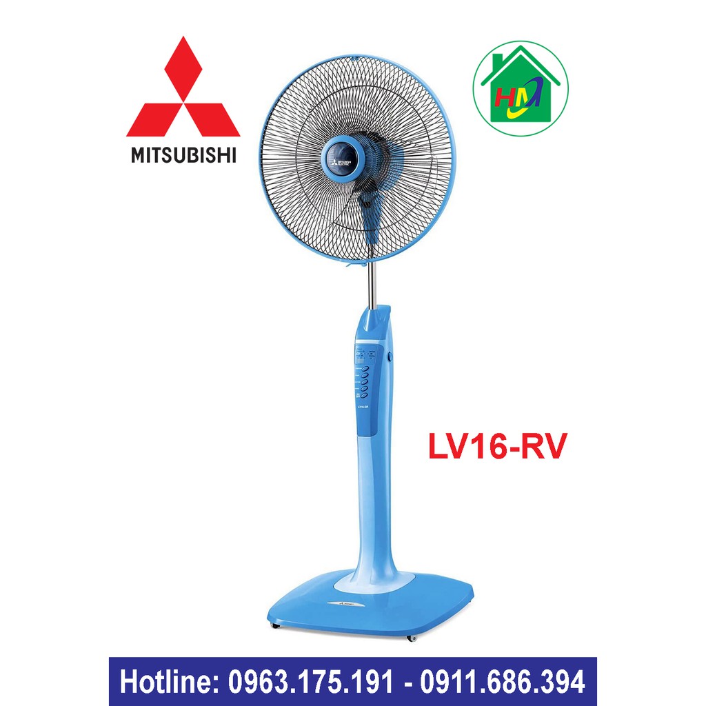 Quạt Cây Điều Khiển Misubishi LV16-RV Thái Lan