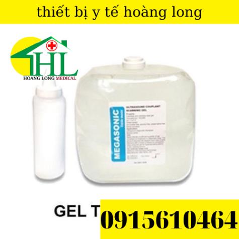 Gel Triệt Lông Megasonic Trắng - Can 5 Lít