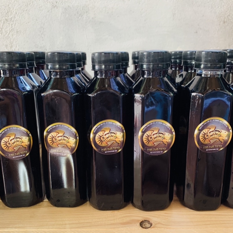 Nước sâm form betta, cá lóc sung khoẻ. Thay thế nước lá bàng