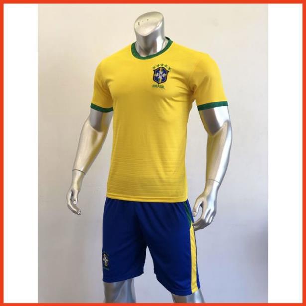 Áo Đấu Đội Tuyển Brazil 2020-2021 MÀU VÀNG