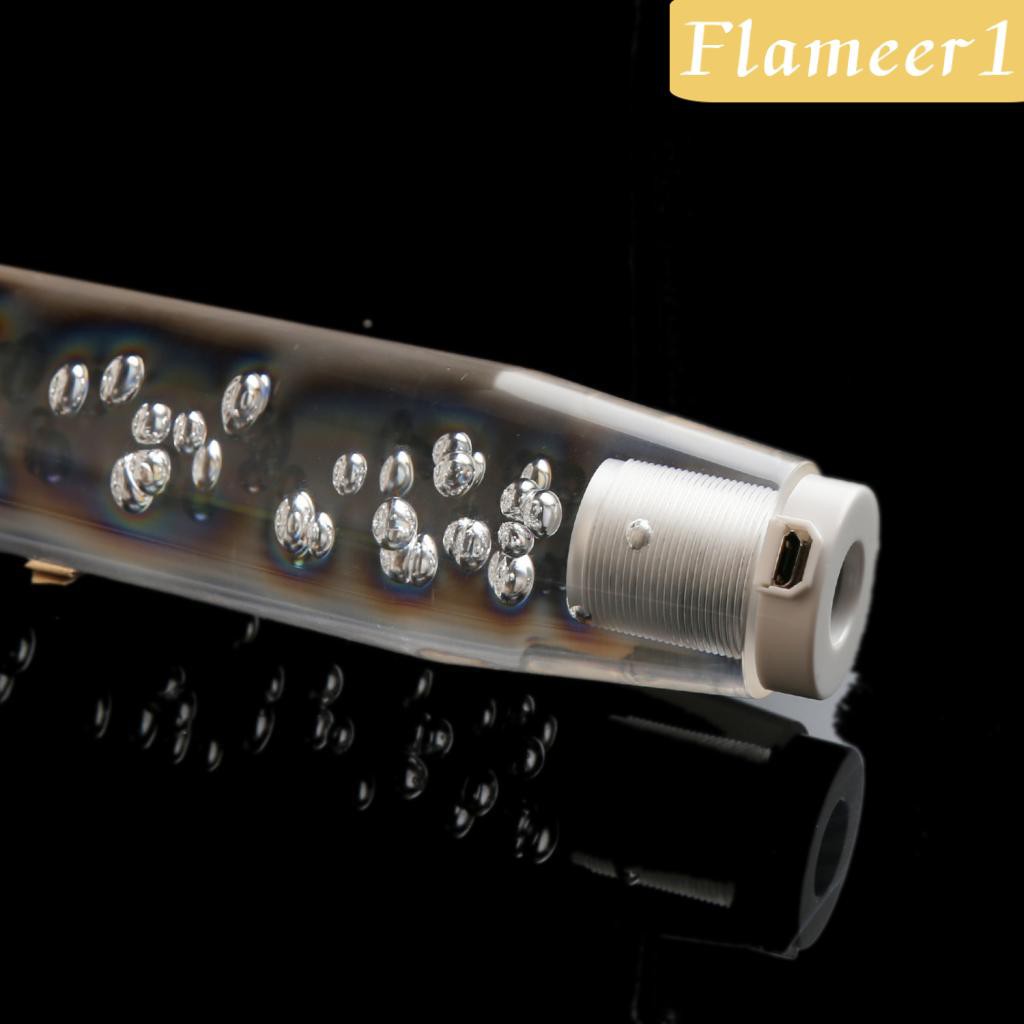 [flameer1] Cần Gạt Chuyển Số Ô Tô Hình Bong Bóng Pha Lê Có Đèn LED Thông Dụng 30CM