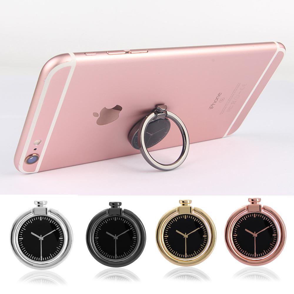 BTLIMER Giá Đỡ Điện Thoại Kim Loại Hình Đồng Hồ Thời Trang