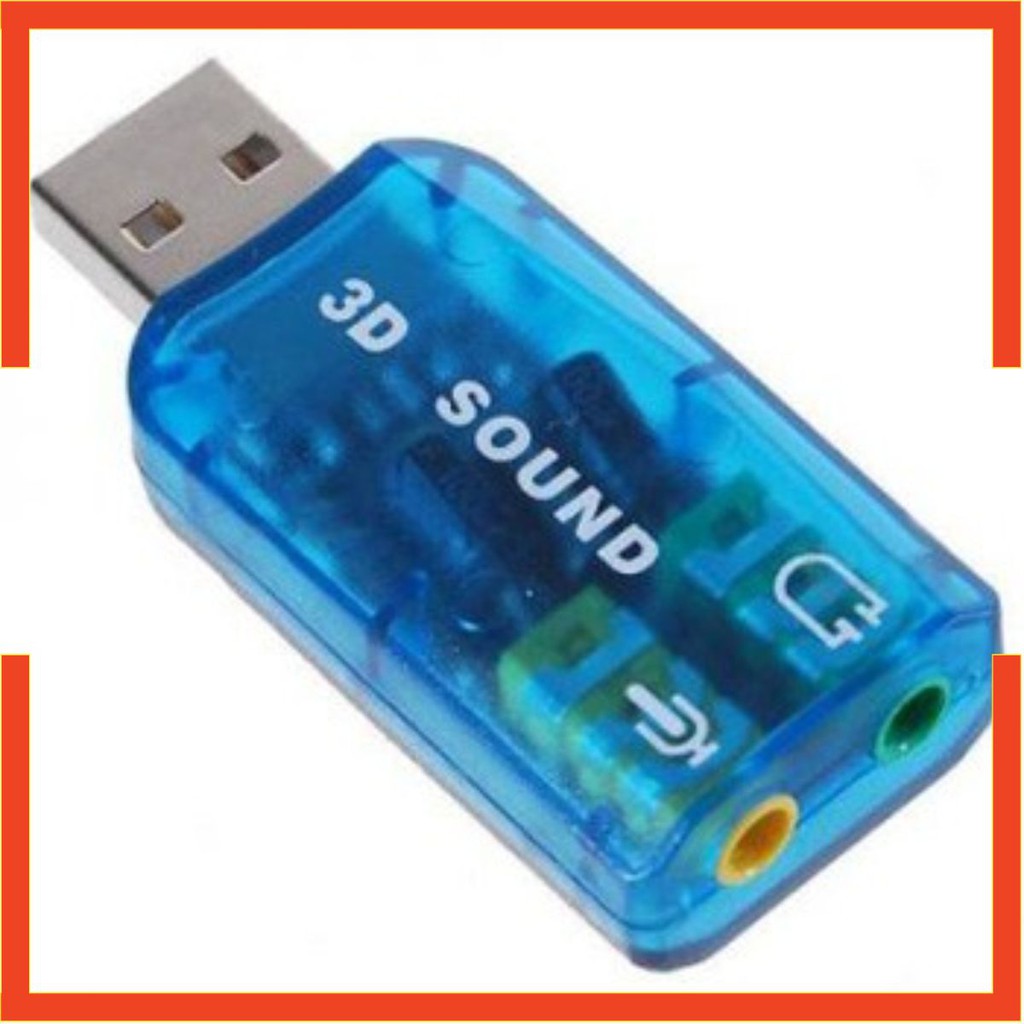 USB ra Sound âm thanh 3D 5.1[meomeochomchom]