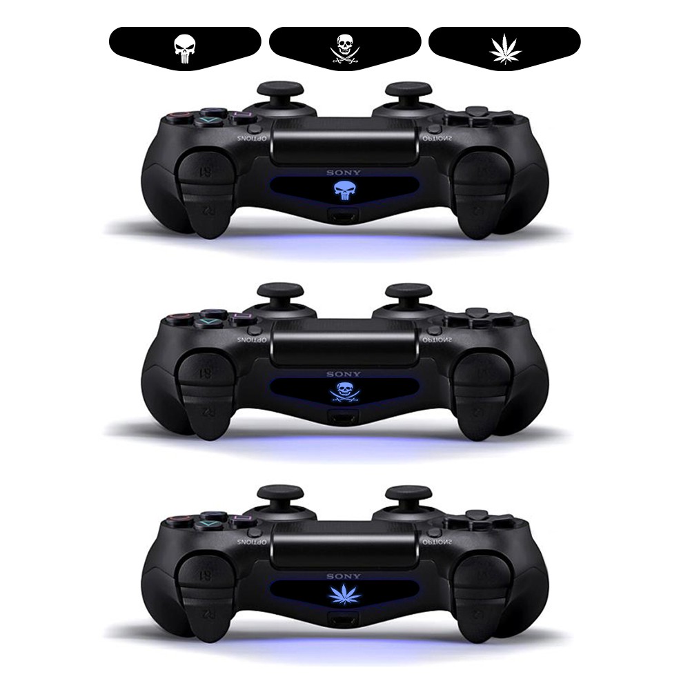 Bộ 4/9/48 miếng dán đèn led chất lượng dành cho tay cầm chơi game ps4