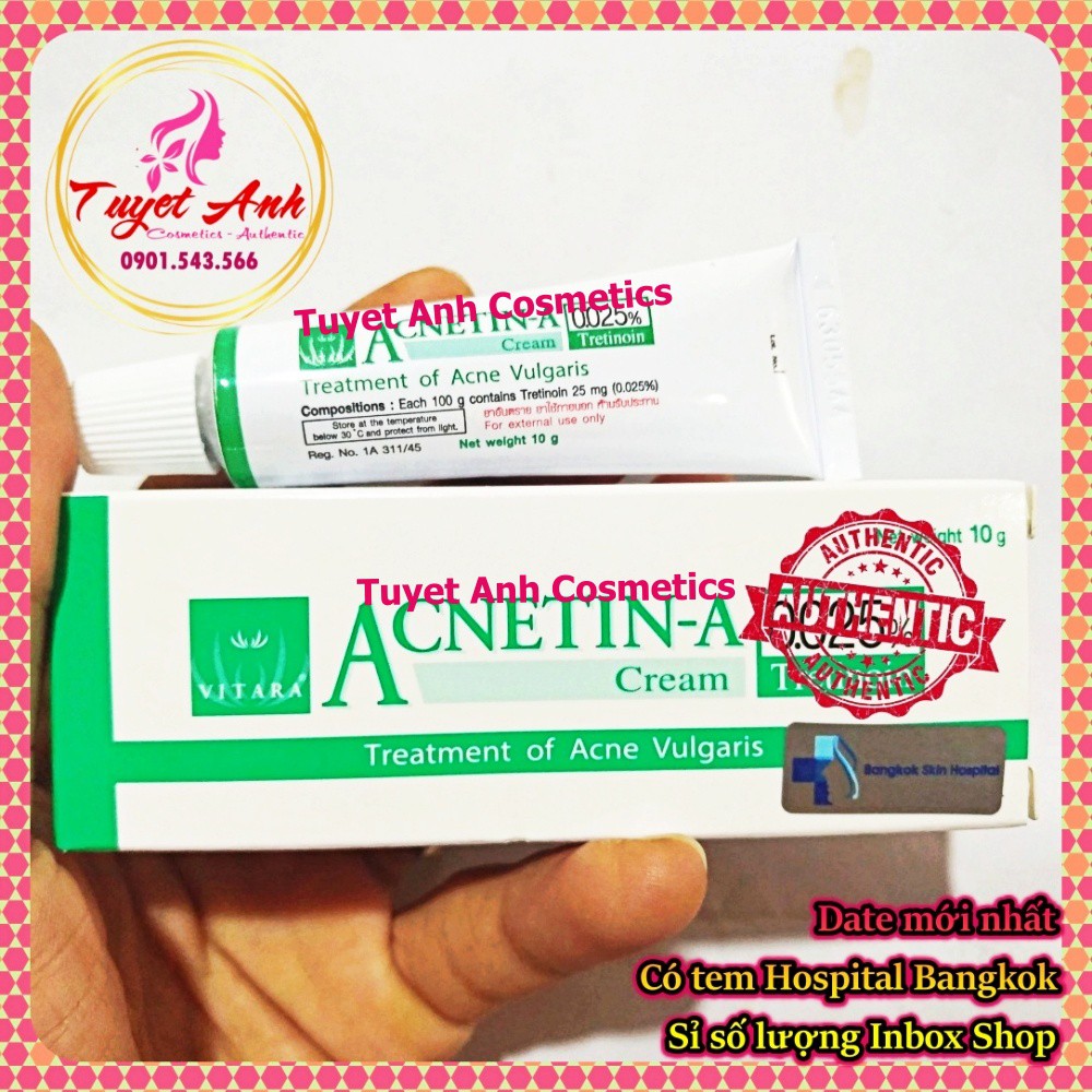 Kem giảm chống lão hoá da Tretinoin, Acnetin A Thái | BigBuy360 - bigbuy360.vn