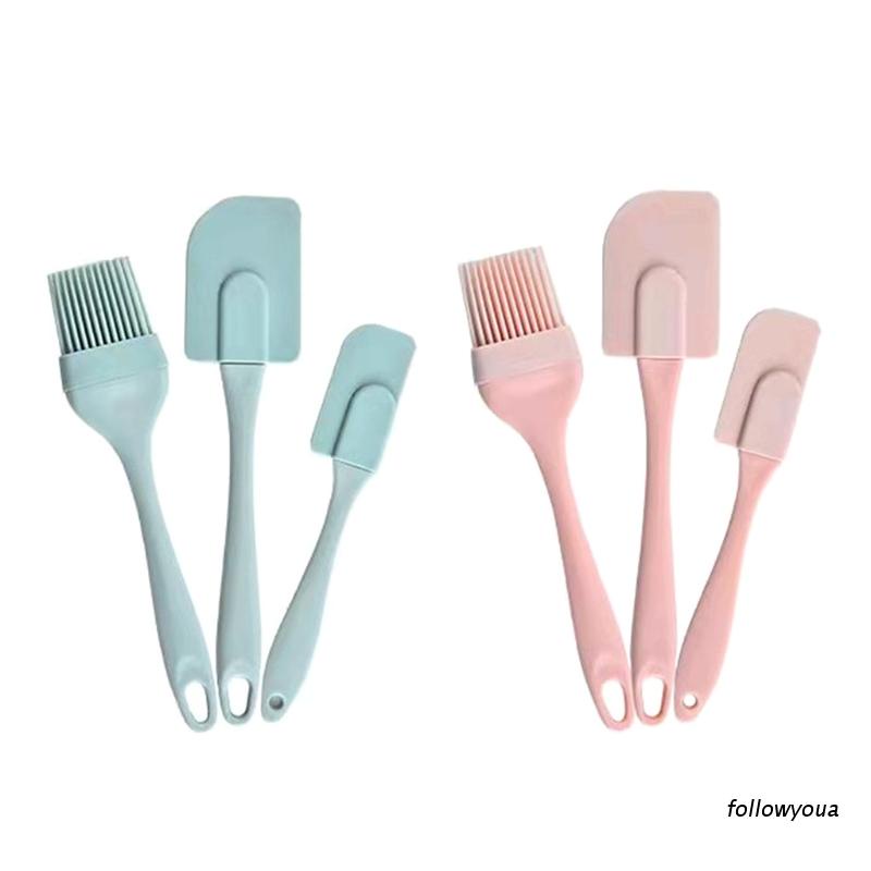 Set 3 dụng cụ làm bánh bằng silicone tiện dụng