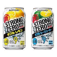 Nước Giải Khát Strong Zero Vị Trái Cây Có Ga Nhật Bản