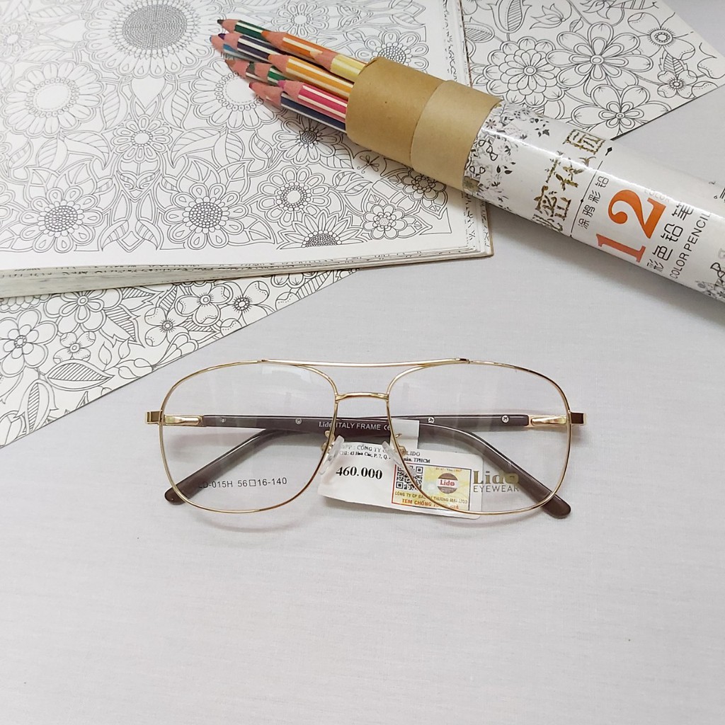 Gọng Kính LIDO Titanium Frame Italy Công Nghệ Italy