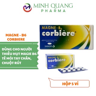 Magne-B6 Corbiere. Giảm chuột rút, tê mỏi chân tay