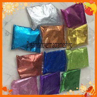 bột kim tuyến nhiều màu