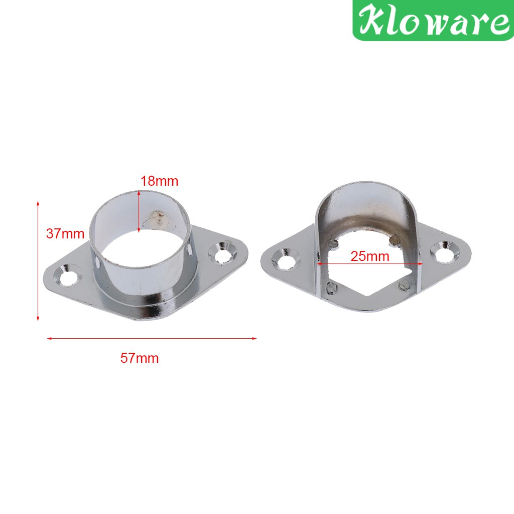 Bộ 2 Thanh Treo Rèm Cửa Gắn Tường Tiện Dụng