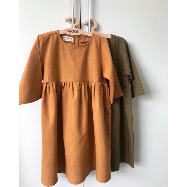 Đầm Thu Linen