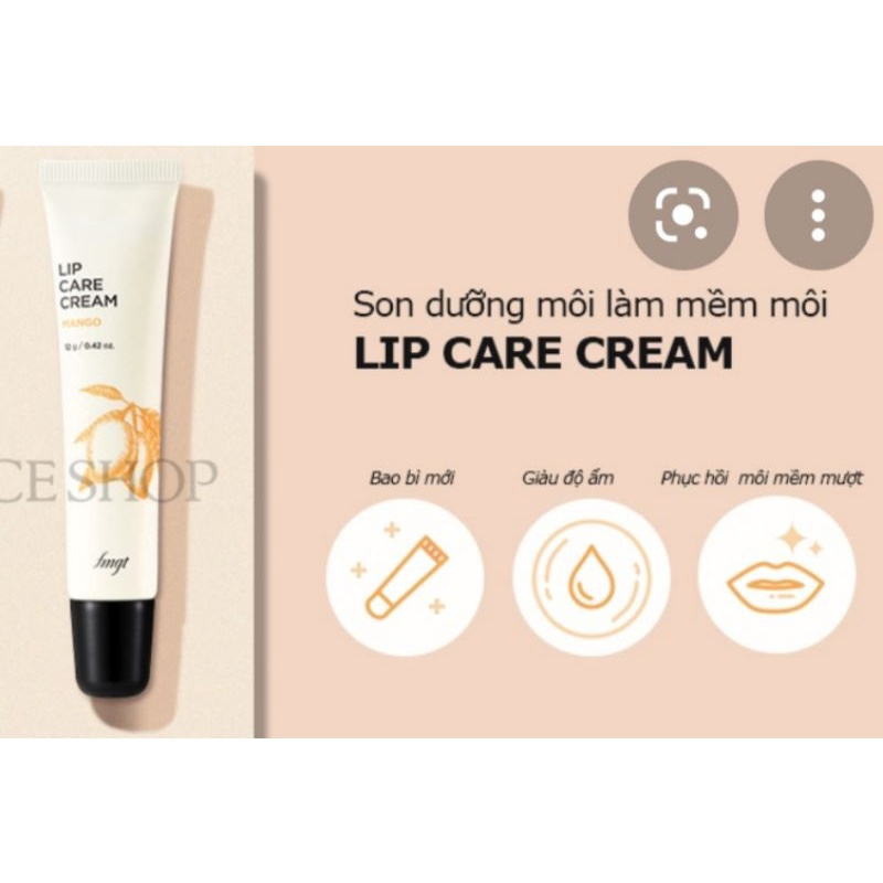 Son dưỡng môi The Face Shop Lip Care Cream Mango ( Auth )