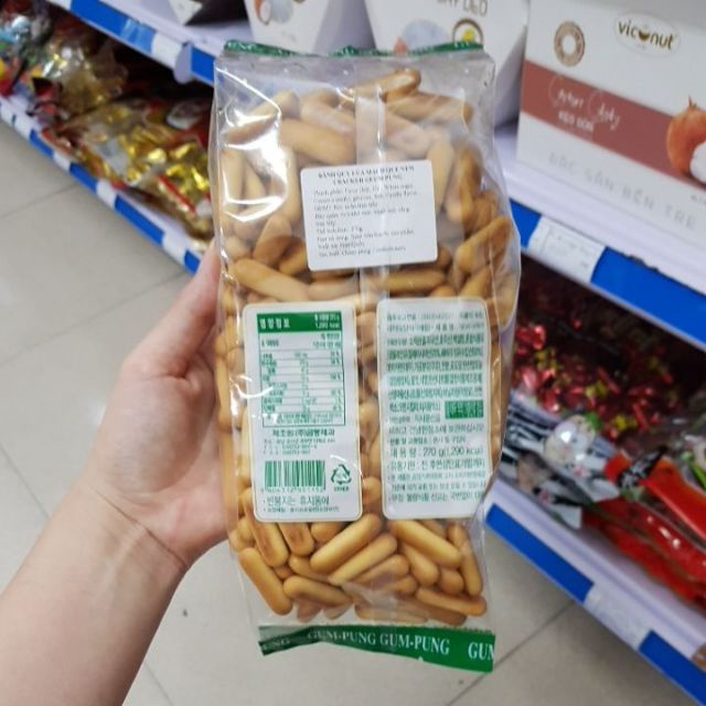 Bánh quy lúa mạch New Cracker Geum Pung 270g - Nhập Khẩu Hàn Quốc