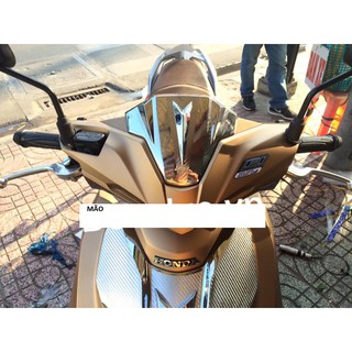 ốp mão mạ crom air blade 2016,17,18