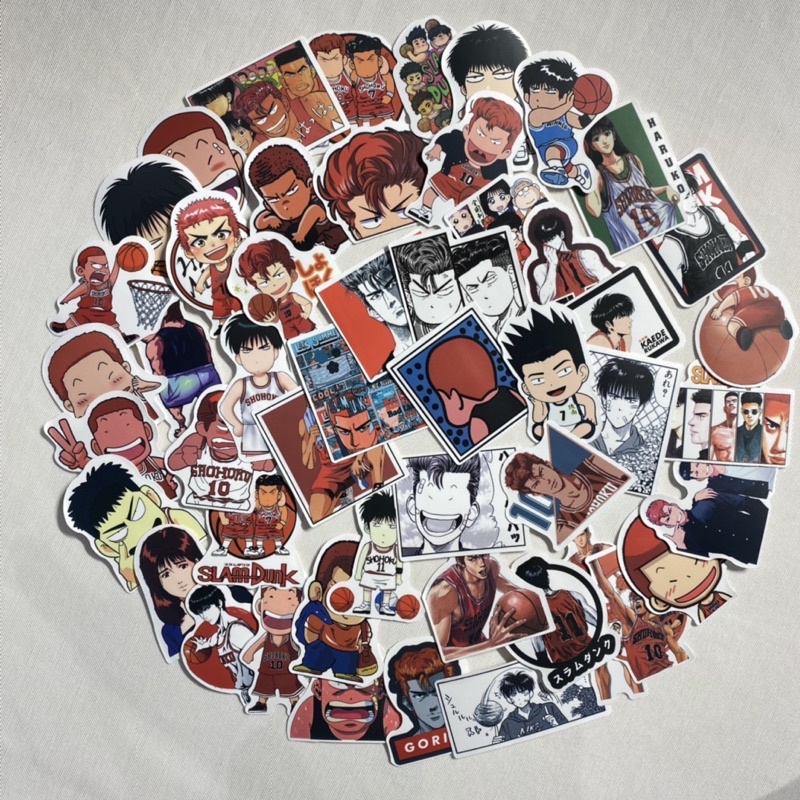 Sticker mũ bảo hiểm chống nước chủ đề hoạt hình anime