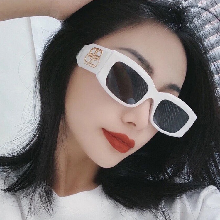 Kính mát gọng hình chữ nhật phong cách cổ điển thời trang cho nam nữ