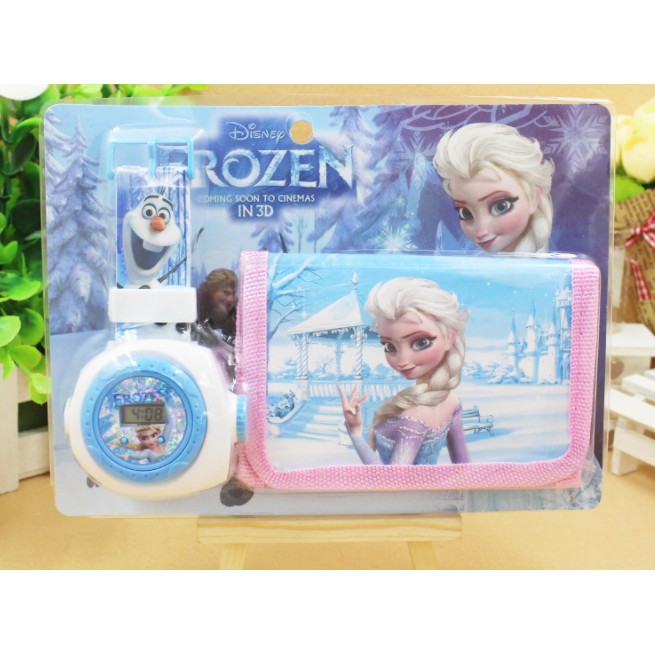 Set Đồng Hồ Prozen  Elsa cho Bé Gái Thời Trang | BigBuy360 - bigbuy360.vn