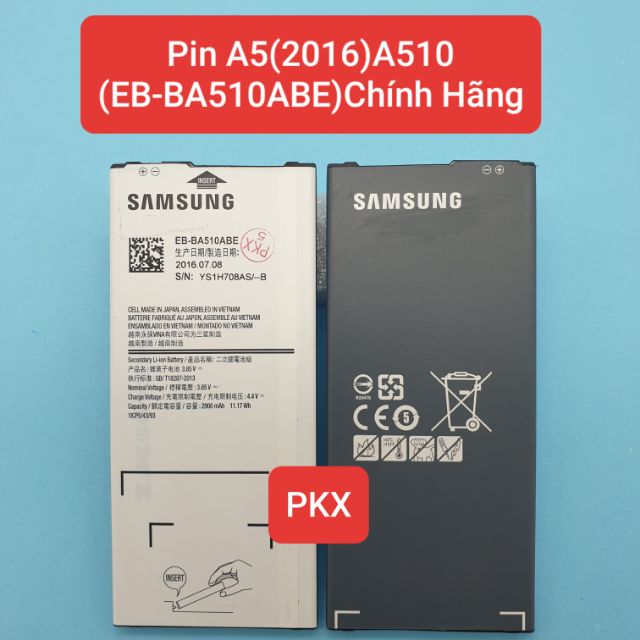 Pin Samsung A5 (2016) A510(EB-BA510ABE) Chính Hãng