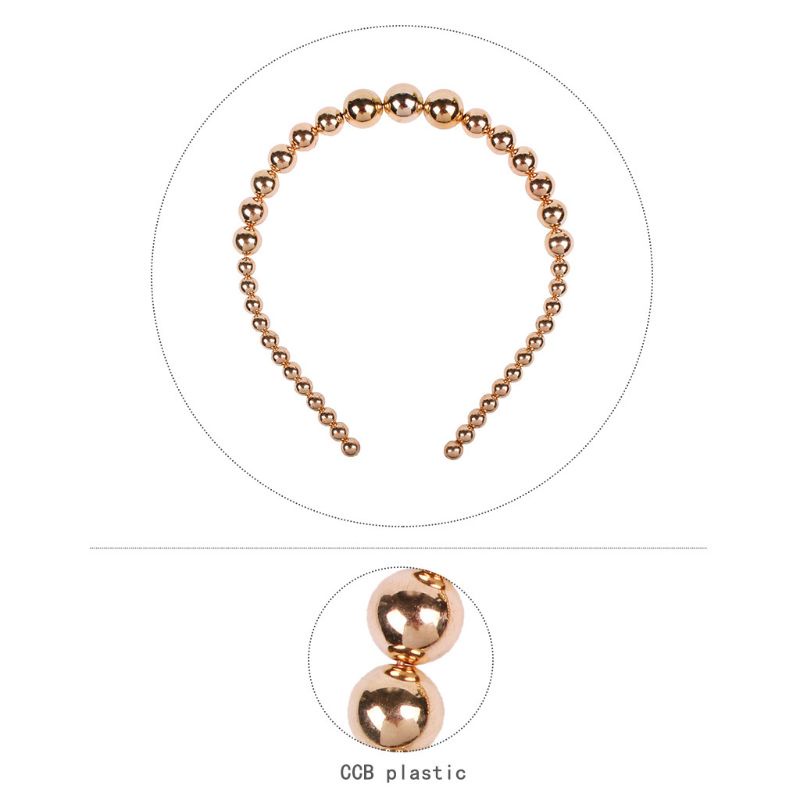 Băng Đô Cài Tóc Đính Ngọc Trai Giả Lấp Lánh Phong Cách Châu Âu Cổ Điển Dành Cho Cô Dâu