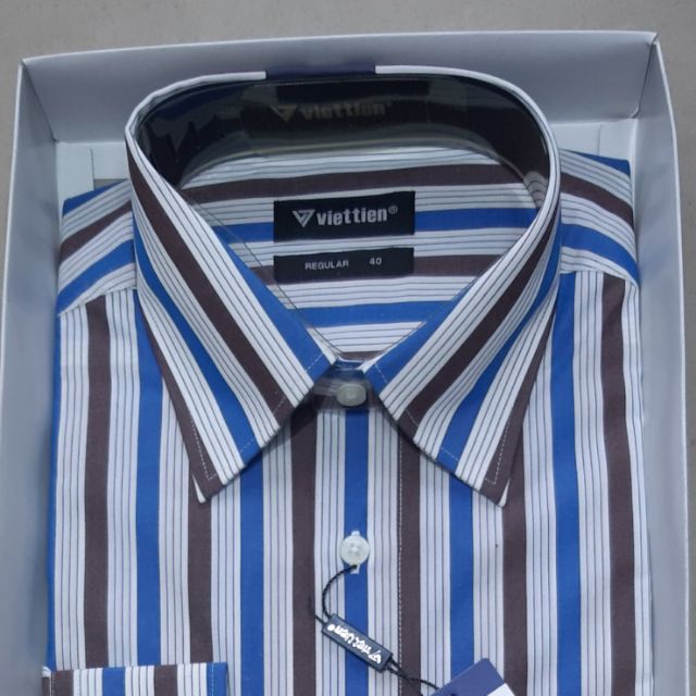 Sơmi việt tiến chính hãng sale 35% (giá mác 489k) | BigBuy360 - bigbuy360.vn