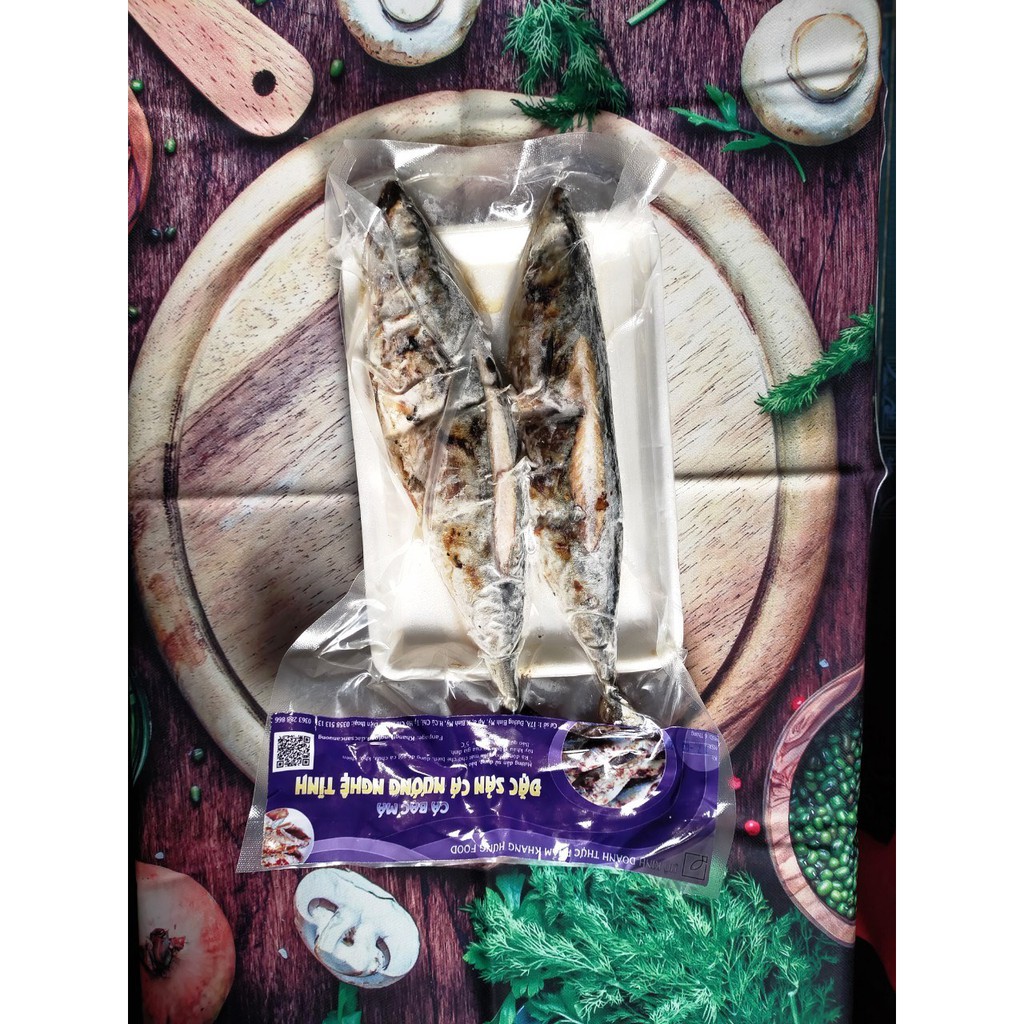 Cá Bạc Má Nướng Đặc Sản Nghệ Tĩnh - Bịch 2 Cá~500Gram [Khang Hưng FOOD]