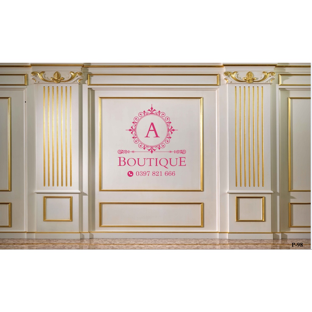 Phông nền 3D 5D tặng keo &amp; ĐInh đi kèm