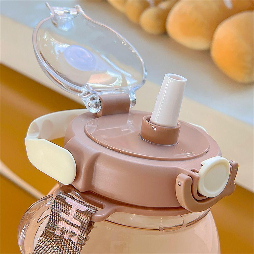 WATTLE Bình Nước Thể Thao 1000ML Họa Tiết Hoạt Hình Xinh Xắn Dành Cho Bé
