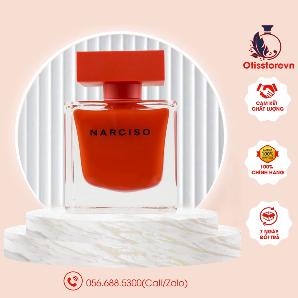 Nước Hoa Nữ Narciso Rouge EDP Quyến Rũ Đầy Gợi Cảm