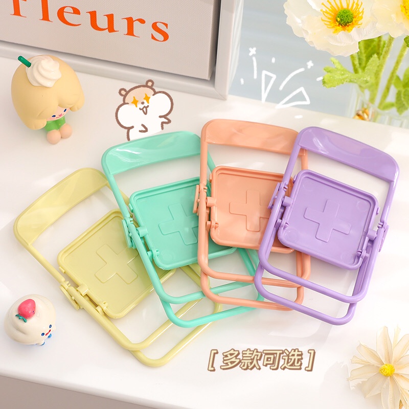 Giá đỡ điện thoại có thể gập lại thích hợp cho Iphone Samsung Oppo Vivo Xiaomi Redmi