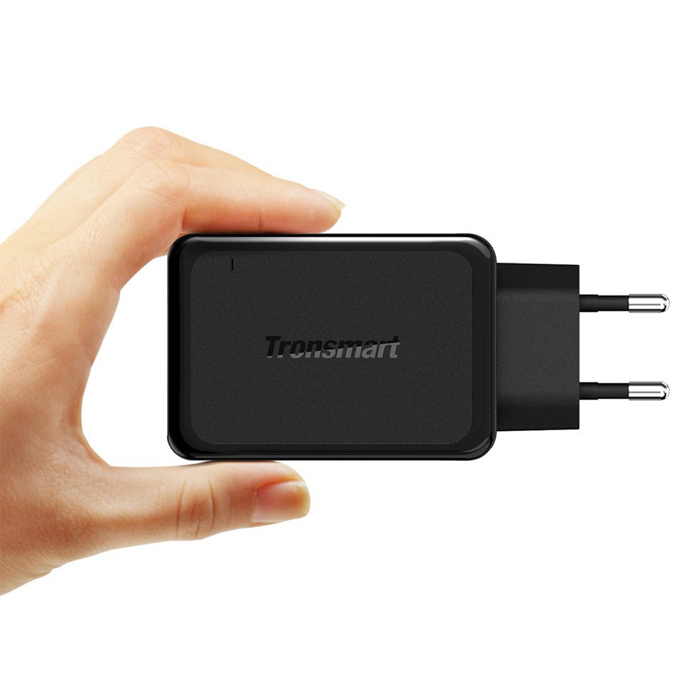 Củ nhanh S9, S10, Note 9 TRONSMART W3PTA 42W ( 1 USB-A QC 3.0 18W + 2 USB-A VoliQ 12W)