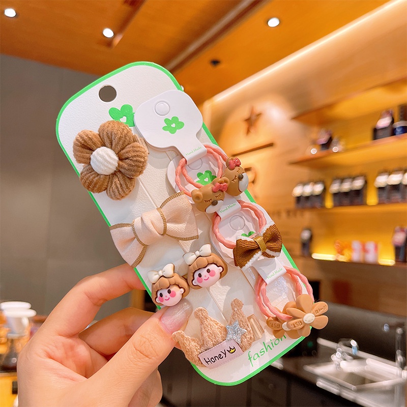 Kẹp Dây Cao Su Nơ Hoạt Hình 2022