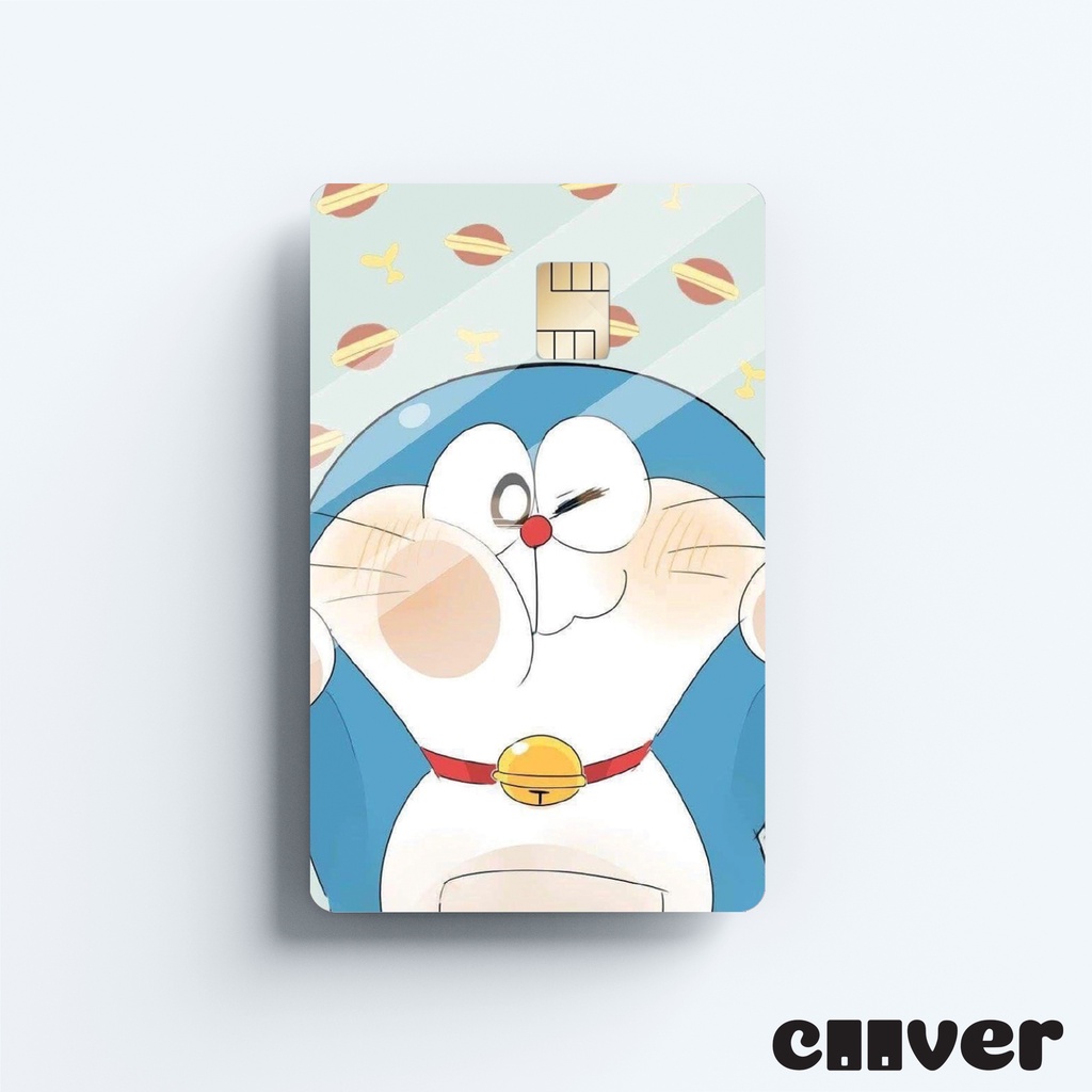 DORAEMON–Miếng dán thẻ FREESHIP – Miếng dán thẻ ngân hàng/thẻ ATM, thẻ chung cư, thẻ thang máy, thẻ gửi xe,