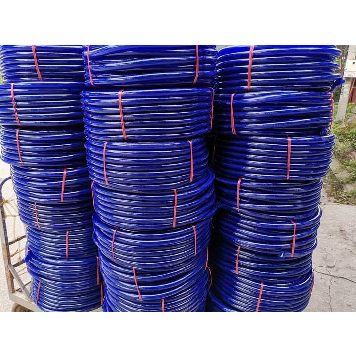 Ống nhựa mềm lưới dẻo xanh dương phi 16,18,20,25,30,35mm dùng cho tưới nước sân vườn giá rẻ nhất giá 3m