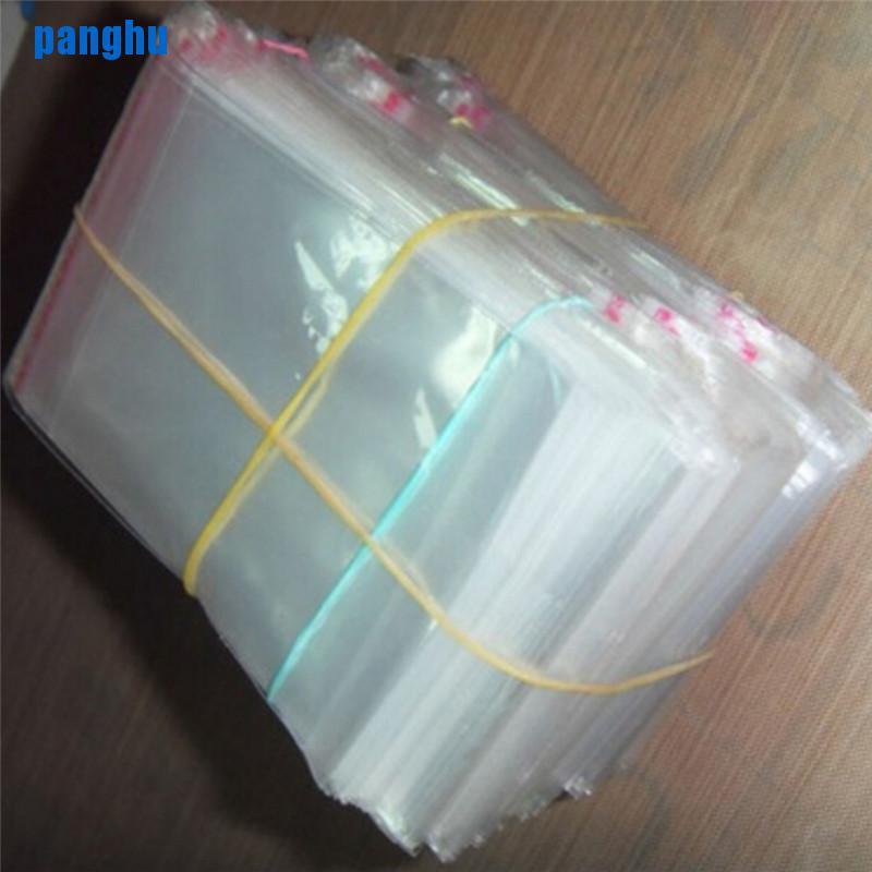 Set 200 Túi Nhựa Trong Suốt Tự Dính Đựng Trang Sức Tiện Dụng