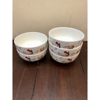 chén ăn hello kitty, chén sứ kitty