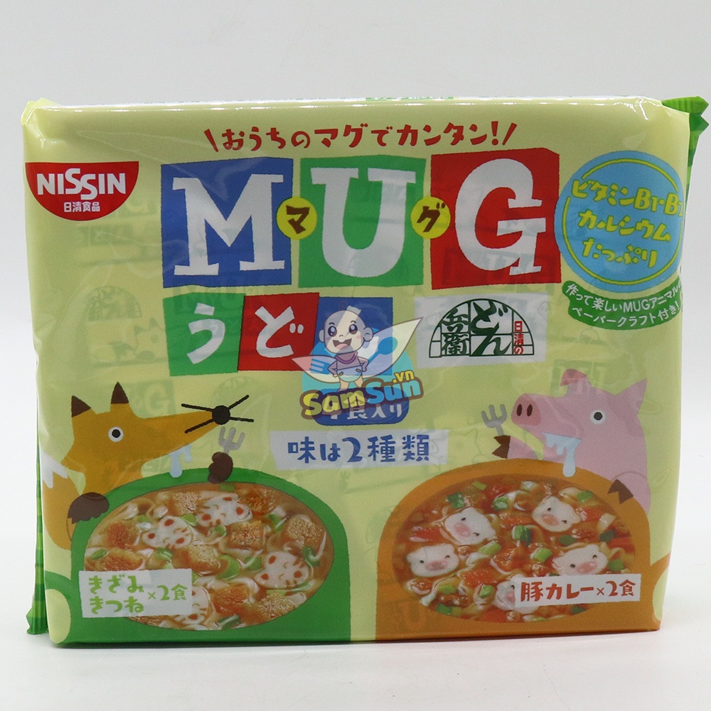 Mì ăn dặm cho bé Tokyo noodle , Mug , Nissin 5,7,9m Date 2/2022