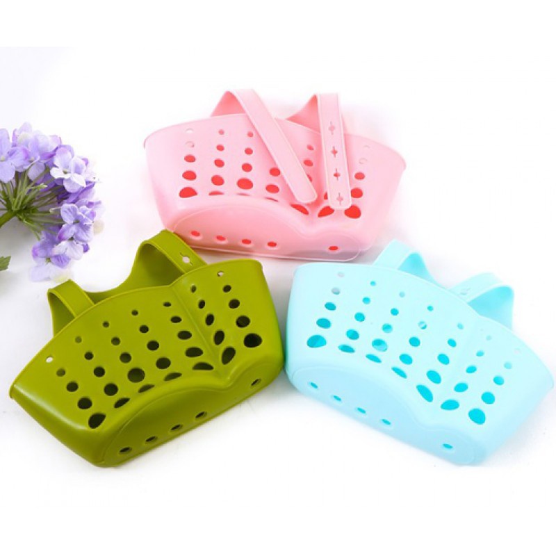 Giỏ Nhựa Dẻo Đựng Đồ Ở Bồn Rửa Bát -giadunghn1
