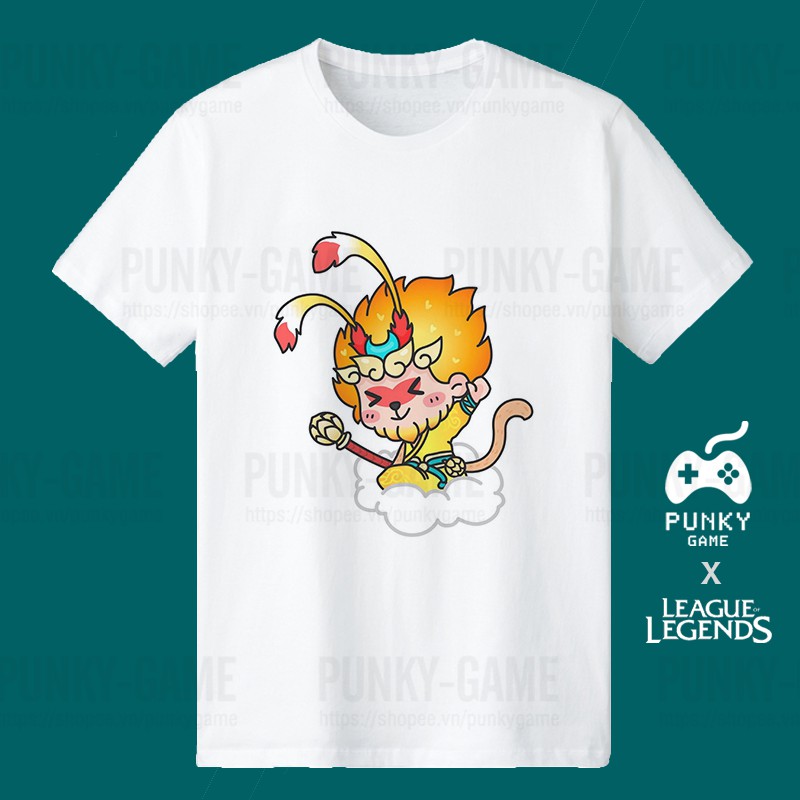 Áo Liên Minh Huyền Thoại (LOL) WUKONG Chibi ngắn tay